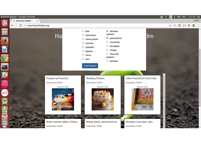 HarvestHelper.org – screenshot 3