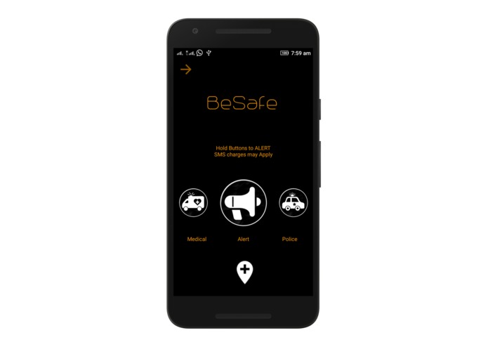 BeSafe – screenshot 1