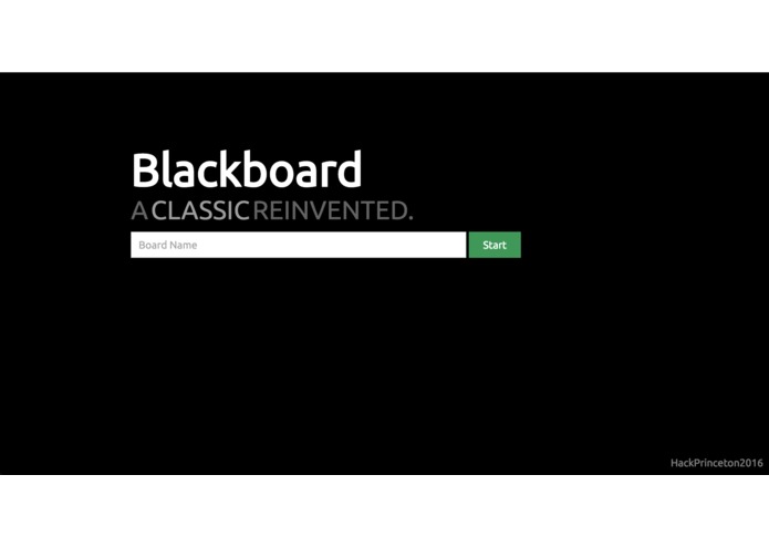 Blackboard – screenshot 1