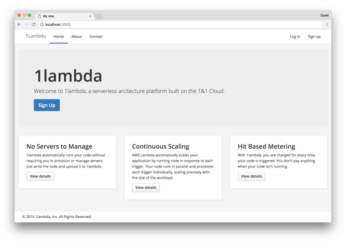 1Lambda – screenshot 1