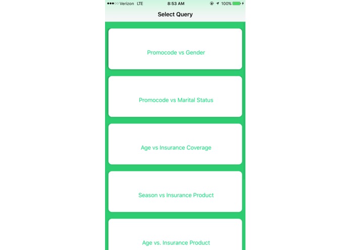 Acme Insurance Analysis – screenshot 1