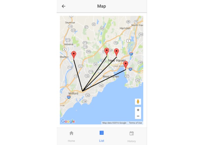 Map My Errands – screenshot 2