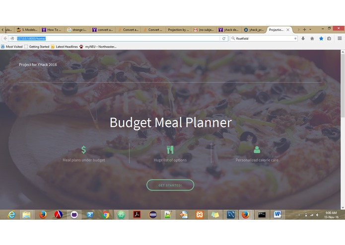 yhack_project – screenshot 1