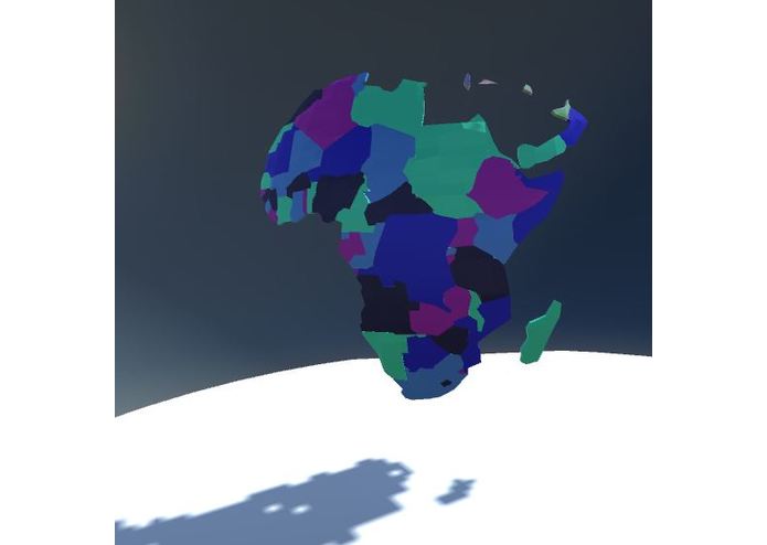 Global Data Visualization in VR – screenshot 1