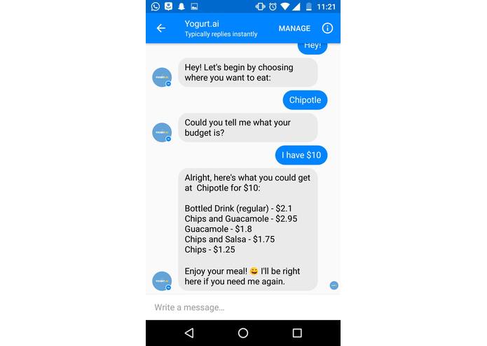 Yogurt.ai – screenshot 2