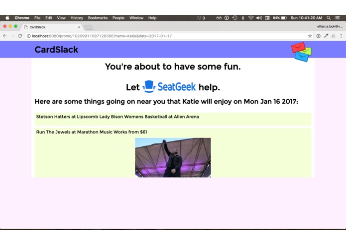 CardSlack – screenshot 4