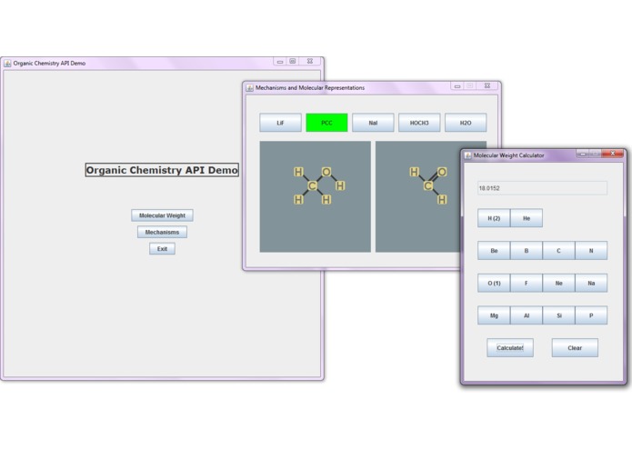 Organic Chemistry API – screenshot 1