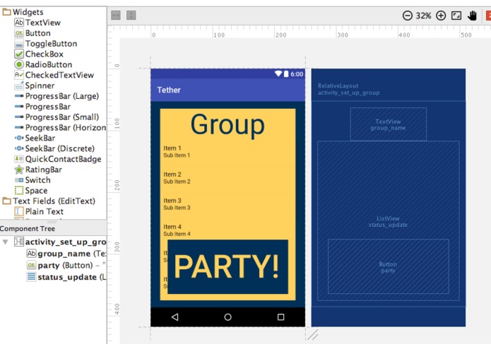 Tether – screenshot 2