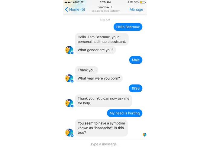 bearmax – screenshot 2