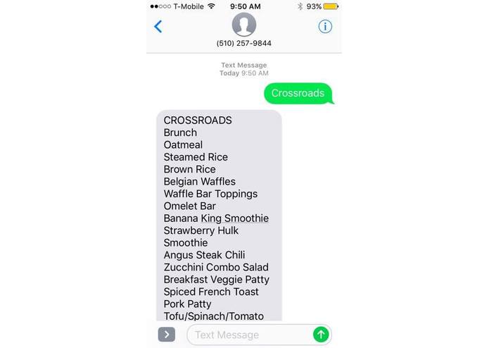 CalDine – screenshot 2