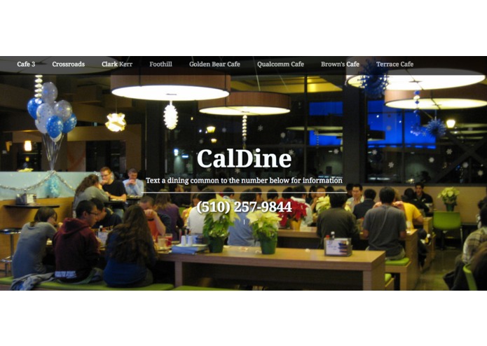 CalDine – screenshot 1