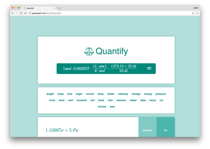 Quantify – screenshot 1