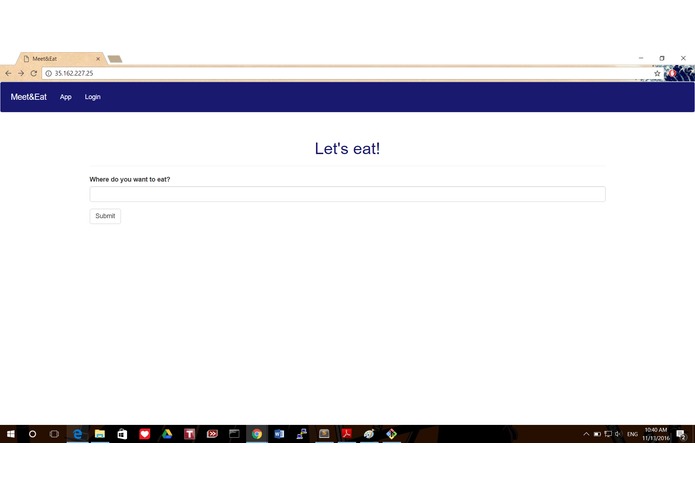 Meet-Eat – screenshot 1