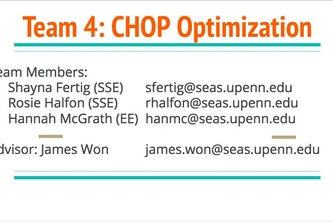 CHOPtimization