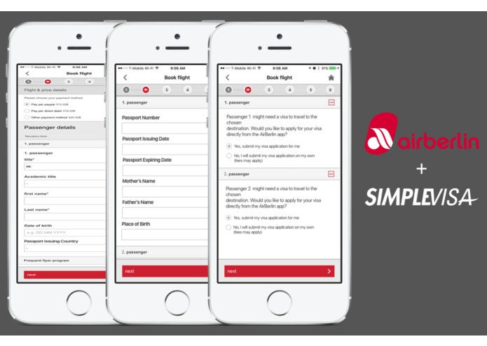  AirBerlin-SimpleVisa (ab16_LorisMaz) – screenshot 1
