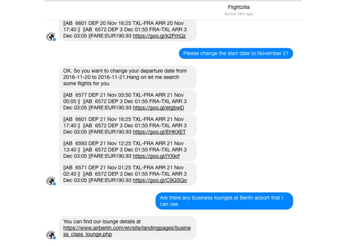 Flightzilla Assistant for  Business Travellers – screenshot 2