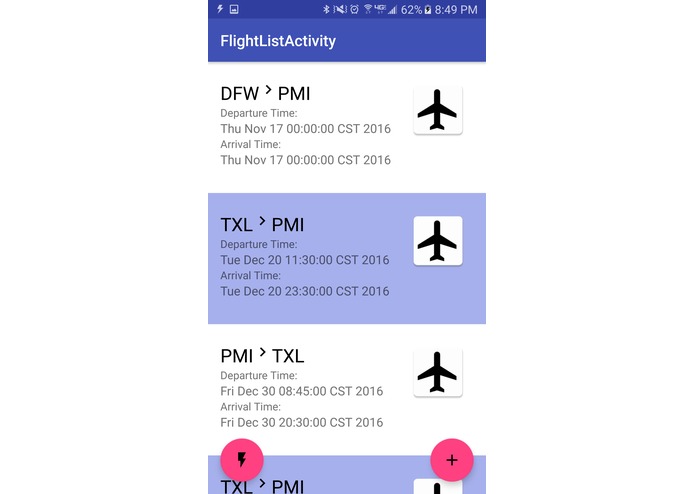 AirBerlin schedule updater – screenshot 6