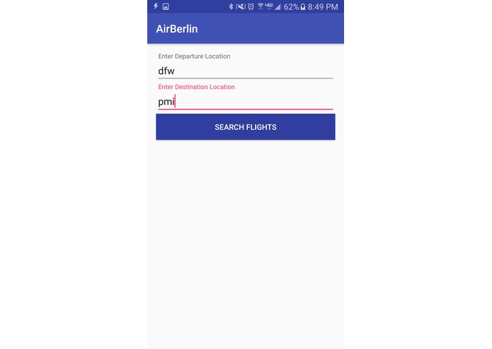 AirBerlin schedule updater – screenshot 3