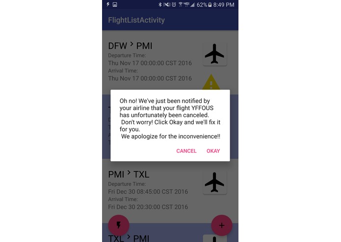 AirBerlin schedule updater – screenshot 7