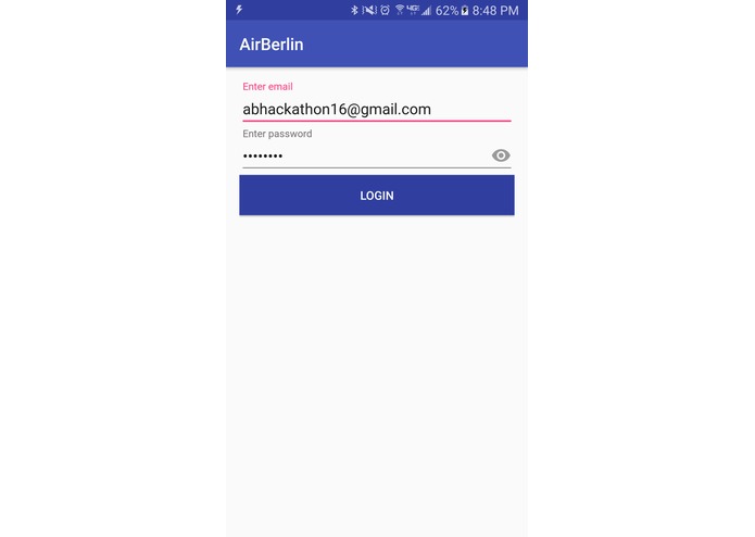 AirBerlin schedule updater – screenshot 1
