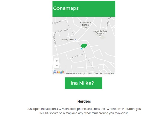 GONAMAPS – screenshot 1