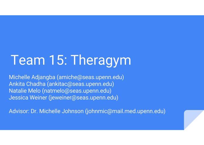 Theragym – screenshot 1