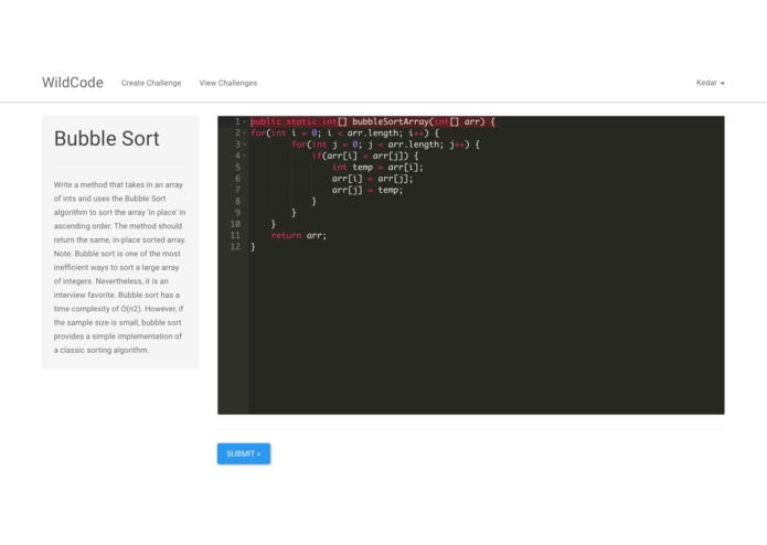 WildCode – screenshot 2