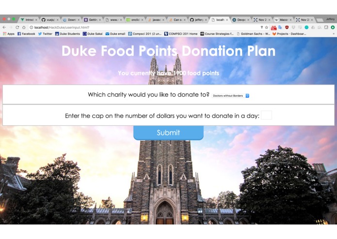 Food Points for Charity – screenshot 2