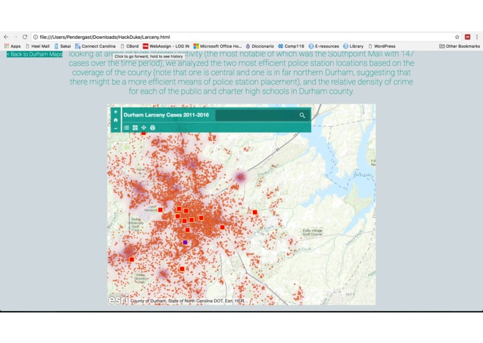 Triangle Public Data – screenshot 1