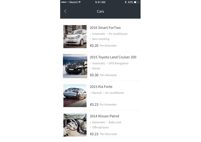 CarBuddy: P2P Carsharing – screenshot 2