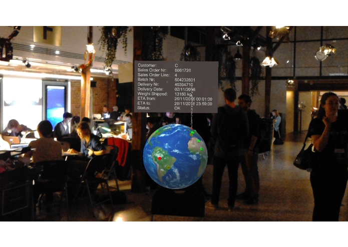 HoloAstic Transport Visualization – screenshot 1