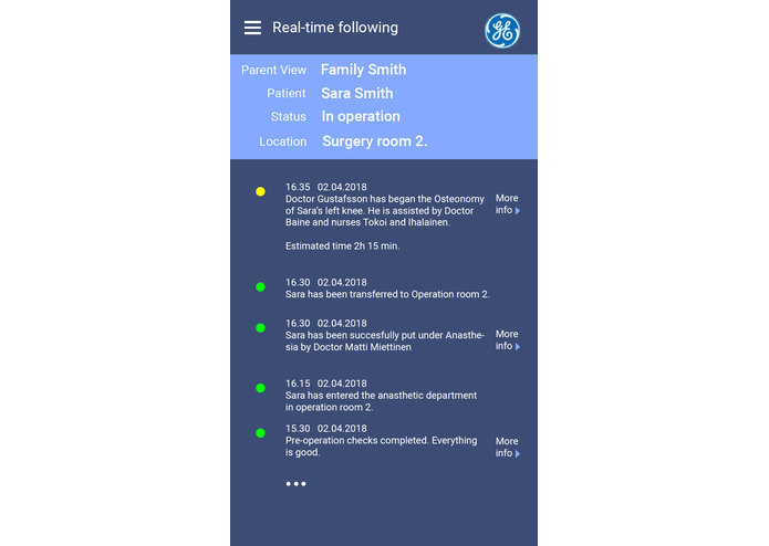 Hospital Companion - UX Design – screenshot 3