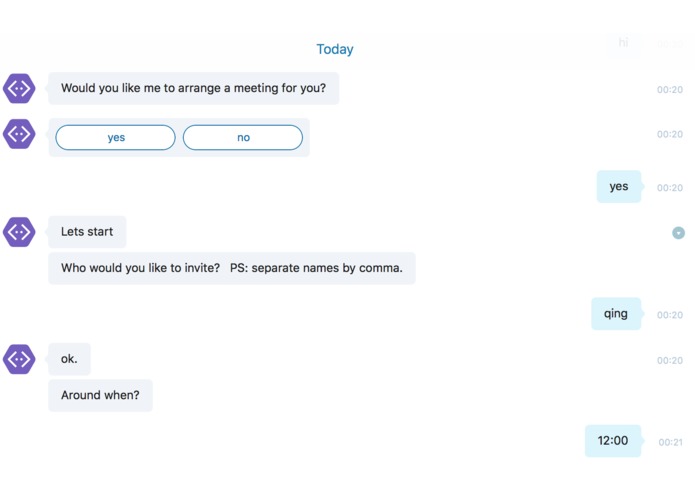 Skype Meeting Arranger – screenshot 1