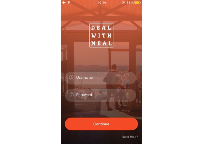 DealWithMeal – screenshot 2