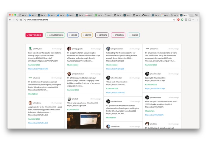 TweetCityBot – screenshot 2