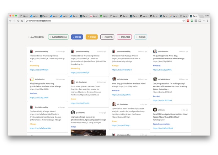 TweetCityBot – screenshot 3
