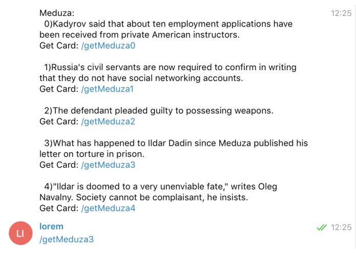 Muki News Telegram Bot – screenshot 4
