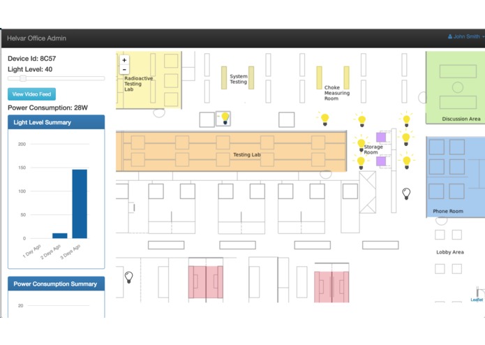 Light it up - Intelligent Lighting Control System – screenshot 2