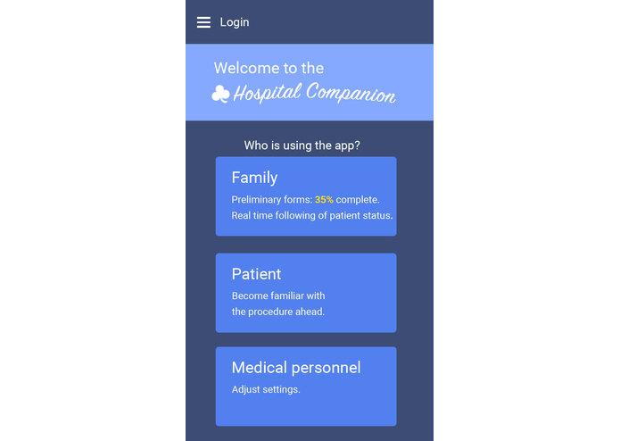 Hospital Companion - UX Design – screenshot 4