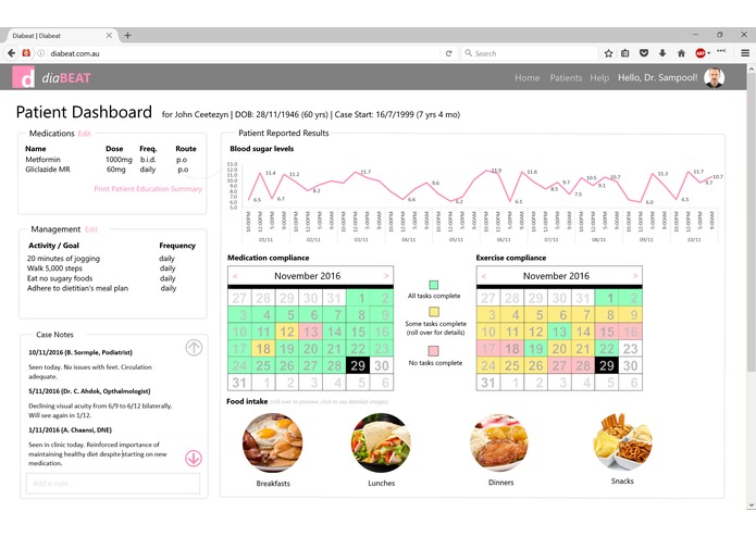diaBEAT – screenshot 1