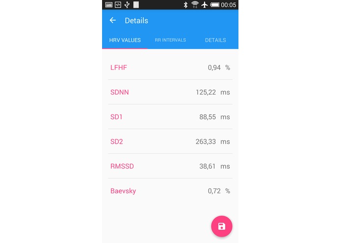 HRV Band – screenshot 3