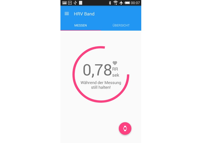 HRV Band – screenshot 2