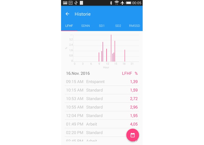 HRV Band – screenshot 4