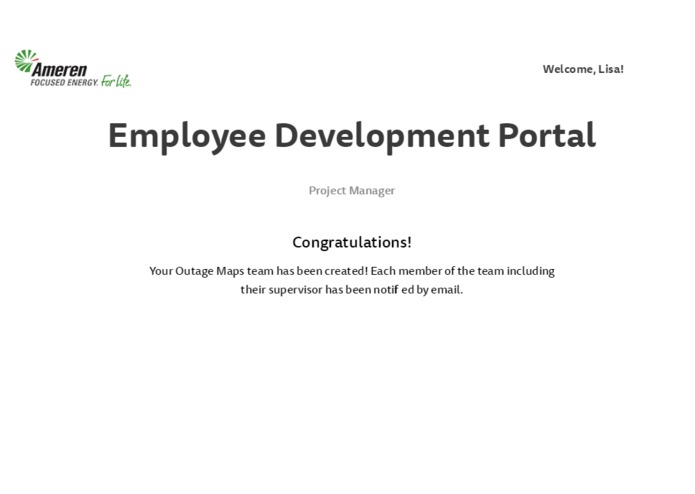 Team 8 - Employee Development Portal (EDP) – screenshot 4