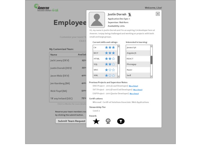 Team 8 - Employee Development Portal (EDP) – screenshot 6
