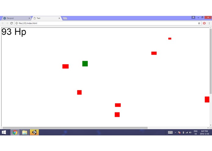 Impossible game – screenshot 1