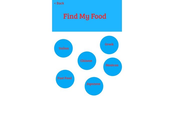 Find Me Food – screenshot 2