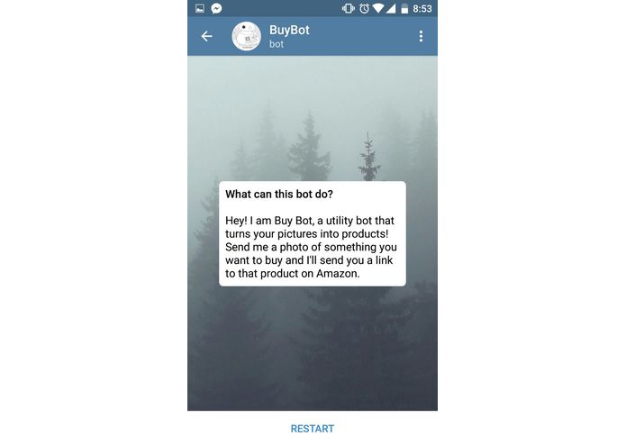 BuyBot – screenshot 1