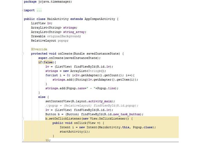 Time Table – screenshot 1