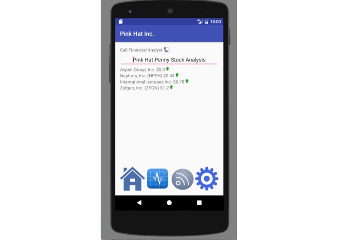 MLHHackathonPinkHat – screenshot 2